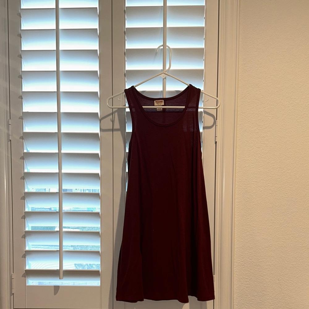 Mossimo Supply Co. Maroon Tank Top